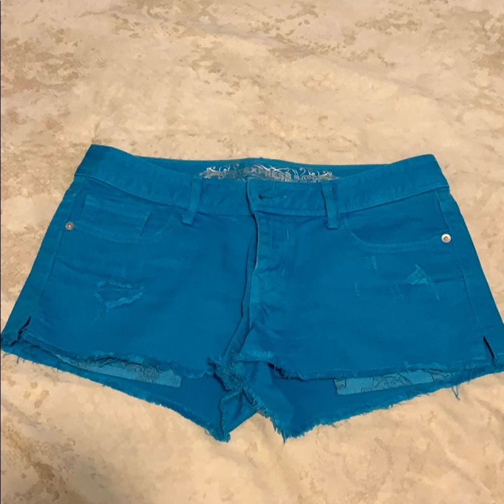 Express Blue Shorts - Size 4